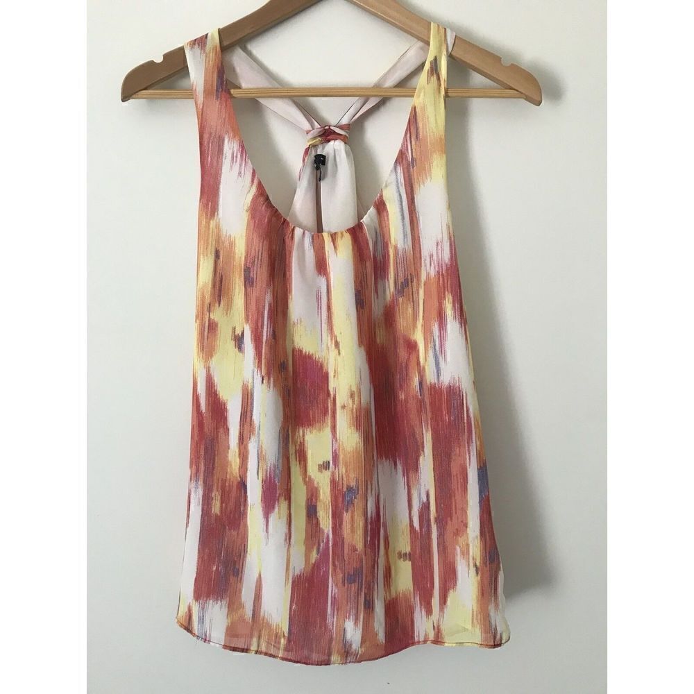 Gap Womens Multi Color Sleeveless Top Blouse Size Small